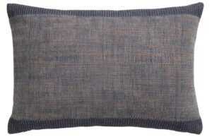 Modrý povlak na polštář Kave Home Delnar 40 x 60 cm
