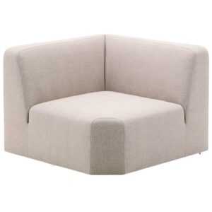 Béžový rohový modul Kave Home Neom 89 x 89 cm