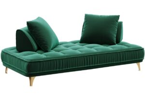 Devichy Sametová pohovka Chloe 234 cm