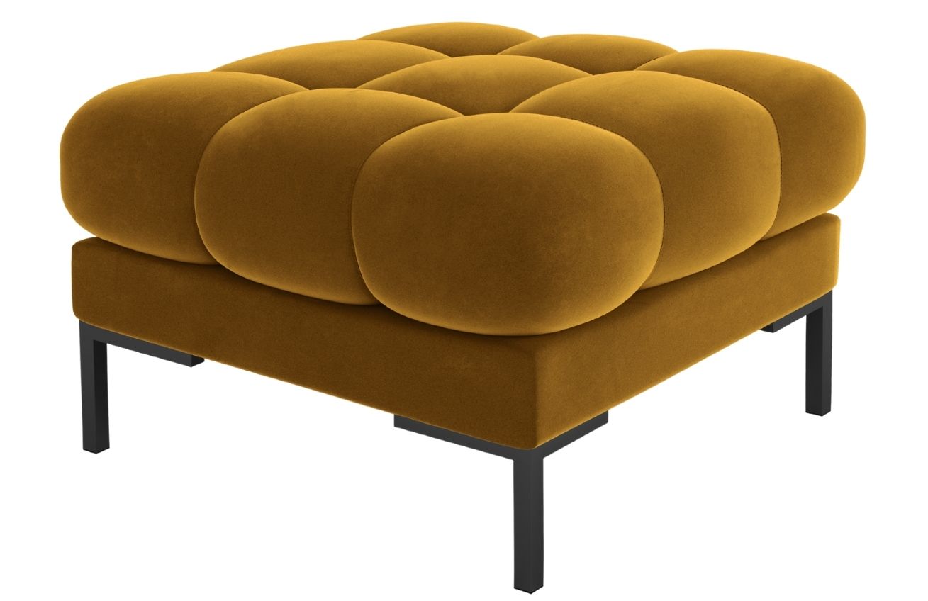 Micadoni Sametová podnožka Mamaia 60 x 60 cm