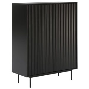 Černá lakovaná komoda Teulat Sierra 97 x 45 cm
