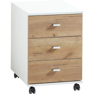 Germania Bílý dubový kontejner Lioni 40 x 49 cm