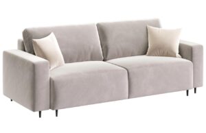 Ghado Sametová rozkládací pohovka Hesto 237 cm