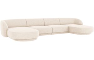Micadoni Rohová pohovka Miley 330 cm