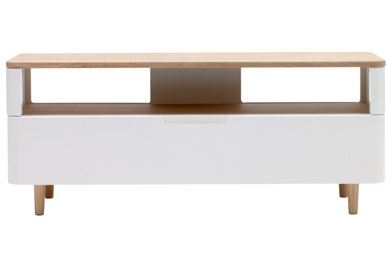 Unique Furniture Lakovaný TV stolek Amalfi 120 x 40 cm