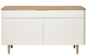 Unique Furniture Lakovaná komoda Amalfi 140 x 44 cm