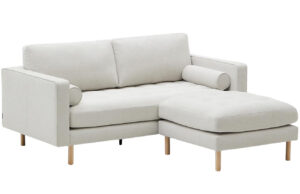 Kave Home Pohovka Debra 182 cm s podnožkou