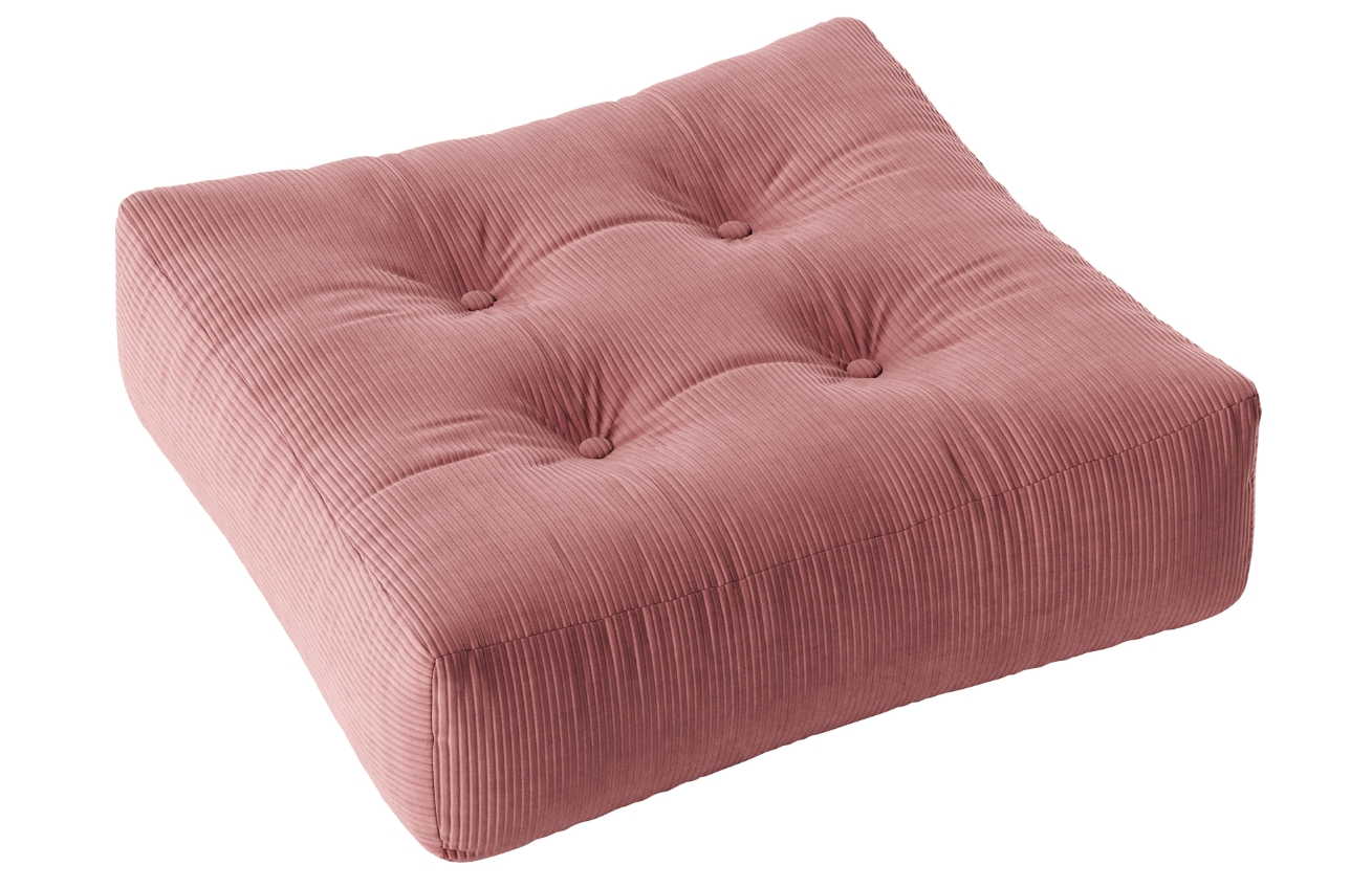 Karup Design Manšestrový sedací polštář More 70 x 70 cm