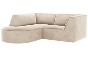 CXL by Christian Lacroix Sametová rohová pohovka Charles 186 cm
