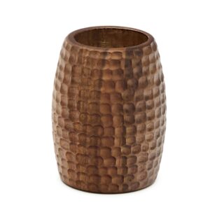 Kave Home Dřevěný stojan na zubní kartáčky Fraz