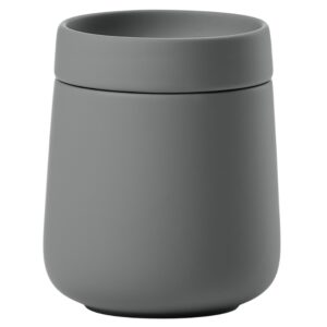 Zone Denmark Tmavě šedý kameninový koupelnový organizér Nova One