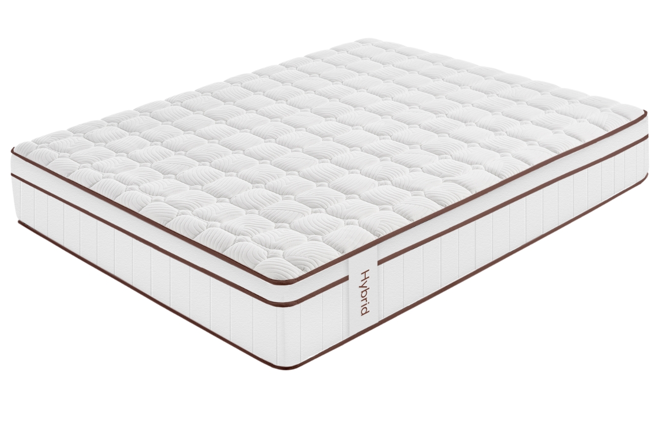 Moonia Pružinová matrace Hybrid White 100 x 200 cm