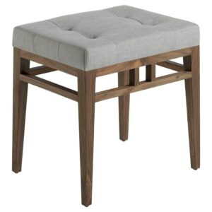 Šedá čalouněná stolička Angel Cerdá No. 5027