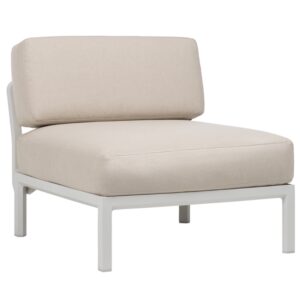 Nardi Béžový zahradní modul Maximo s bílou podnoží