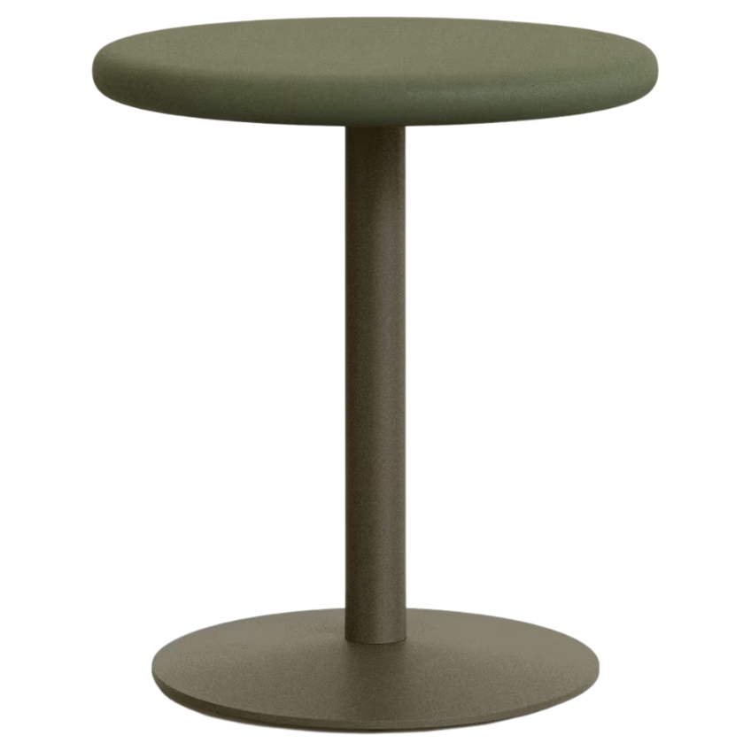 Zelený cementový bistro stolek Kave Home Esilda 70 cm