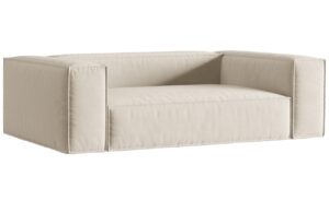 Micadoni Sametová pohovka Nuria 210 cm