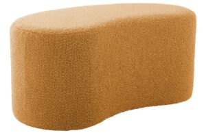 Present time Bouclé taburet Ada Wave 80 x 43 cm