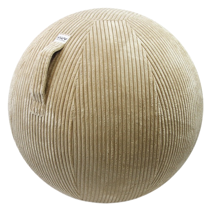 Vluv Manšestrový sedací / gymnastický míč BOL VLIP Ø 65 cm