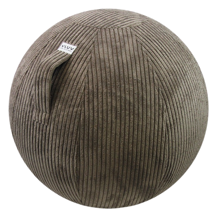 Vluv Manšestrový sedací / gymnastický míč BOL VLIP Ø 65 cm