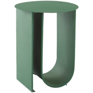 Jotex Zelený kovový odkládací stolek LOSTALLO 40