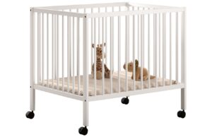 Vipack Dřevěná hrací ohrádka Dino 95 x 75 cm