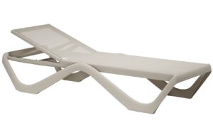 VONDOM Plastové zahradní lehátko LOVE