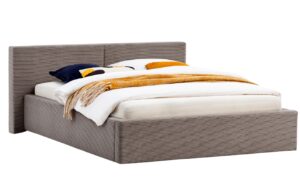 Meise Möbel Manšestrová postel Cube 140 x 200 cm