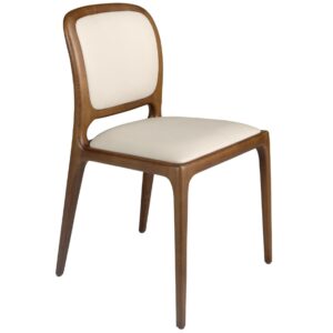 Angel Cerdá Koženková jídelní židle No. 4169