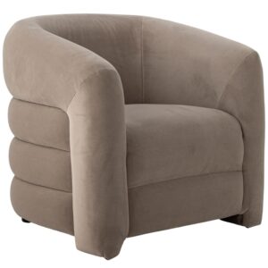 Bloomingville Sametové lounge křeslo Joel