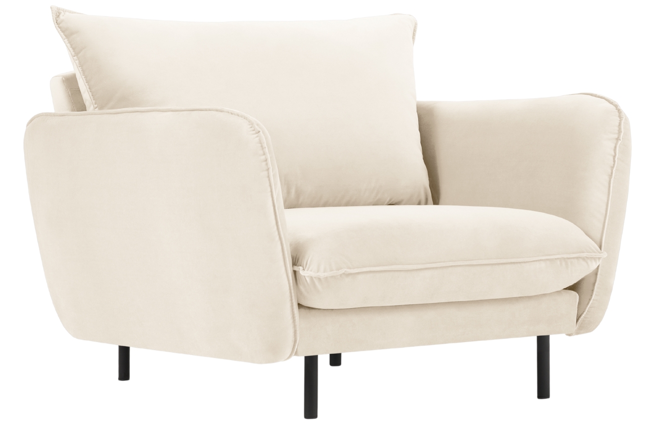 Cosmopolitan Design Sametové křeslo Vienna