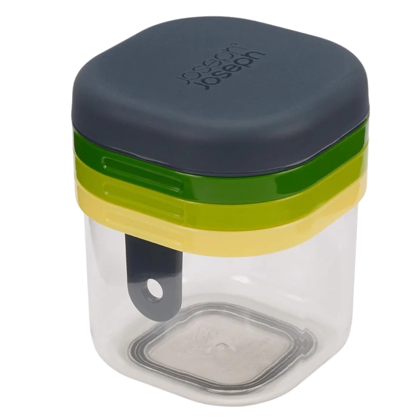 Joseph Joseph Barevný plastový kráječ na zeleninu Multi-prep Mini