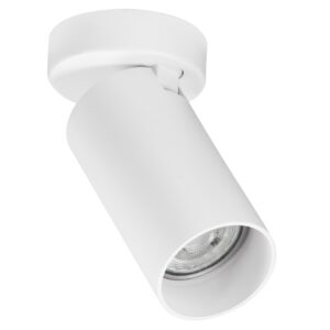 Nova Luce Bílé kovové bodové světlo Oso 7 cm