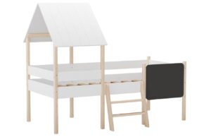 Marckeric Bílá dětská postel Mint 90 x 190 cm