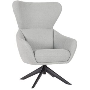 Bizzotto Šedé otočné křeslo Hailey