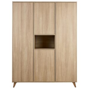 Skříň Quax Loft 190 x 143 cm s dřevěným dekorem