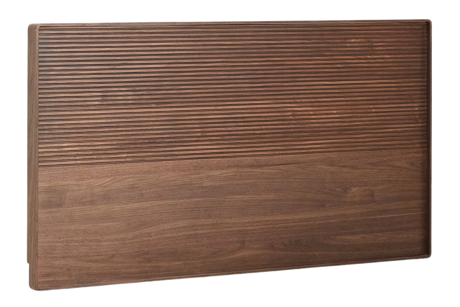 Kave Home Ořechové čelo k posteli Norlen 160 x 200 cm