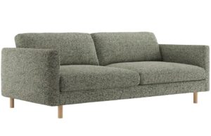 Micadoni Zelená trojmístná pohovka Eden 173 cm