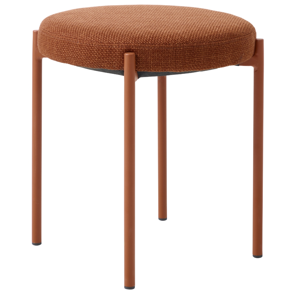 Unique Furniture Terakotově oranžová čalouněná stolička Pelican 48 cm