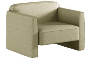 Zelené čalouněné křeslo MICADONI Abby