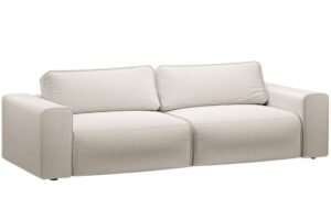 Micadoni Béžová rozkládací pohovka Victor 246 cm