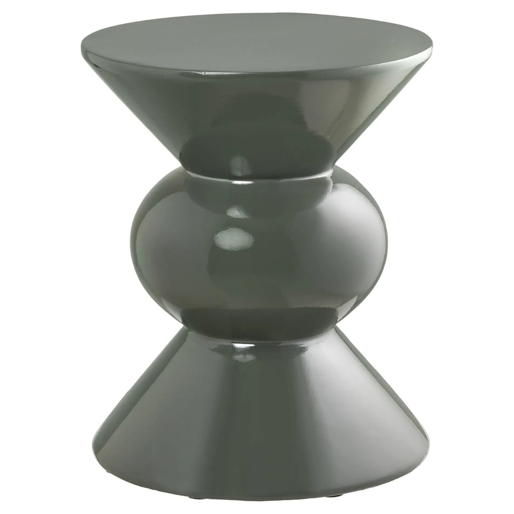 Nordic Living Zelený odkládací stolek Rosolina 33