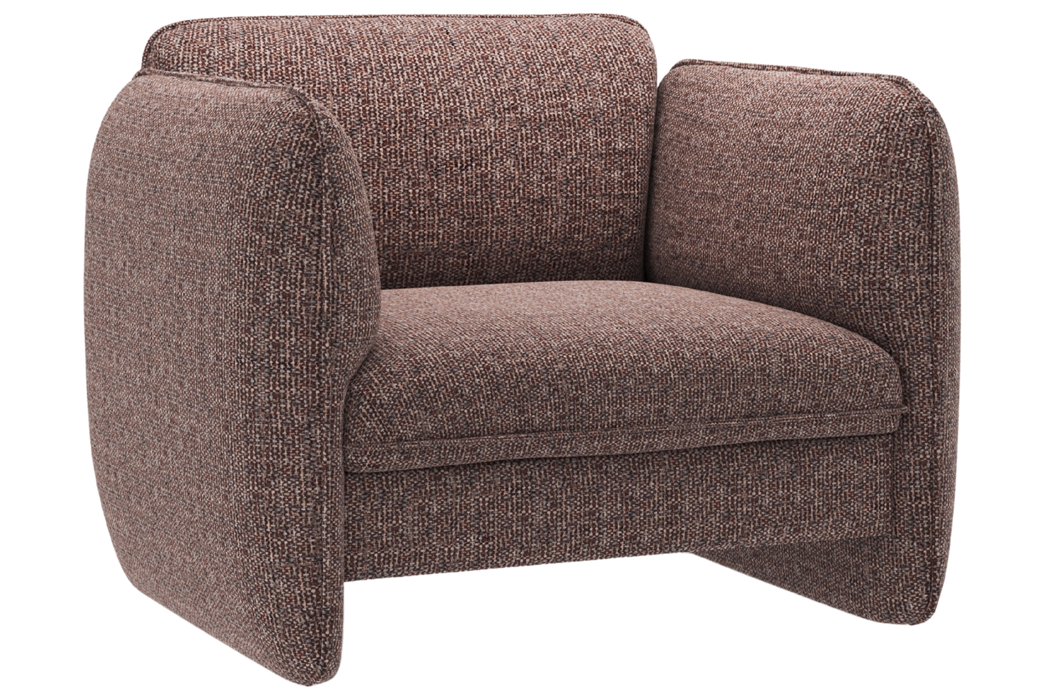 Micadoni Hnědé křeslo Georgia Micadoni Hnědé křeslo Georgia