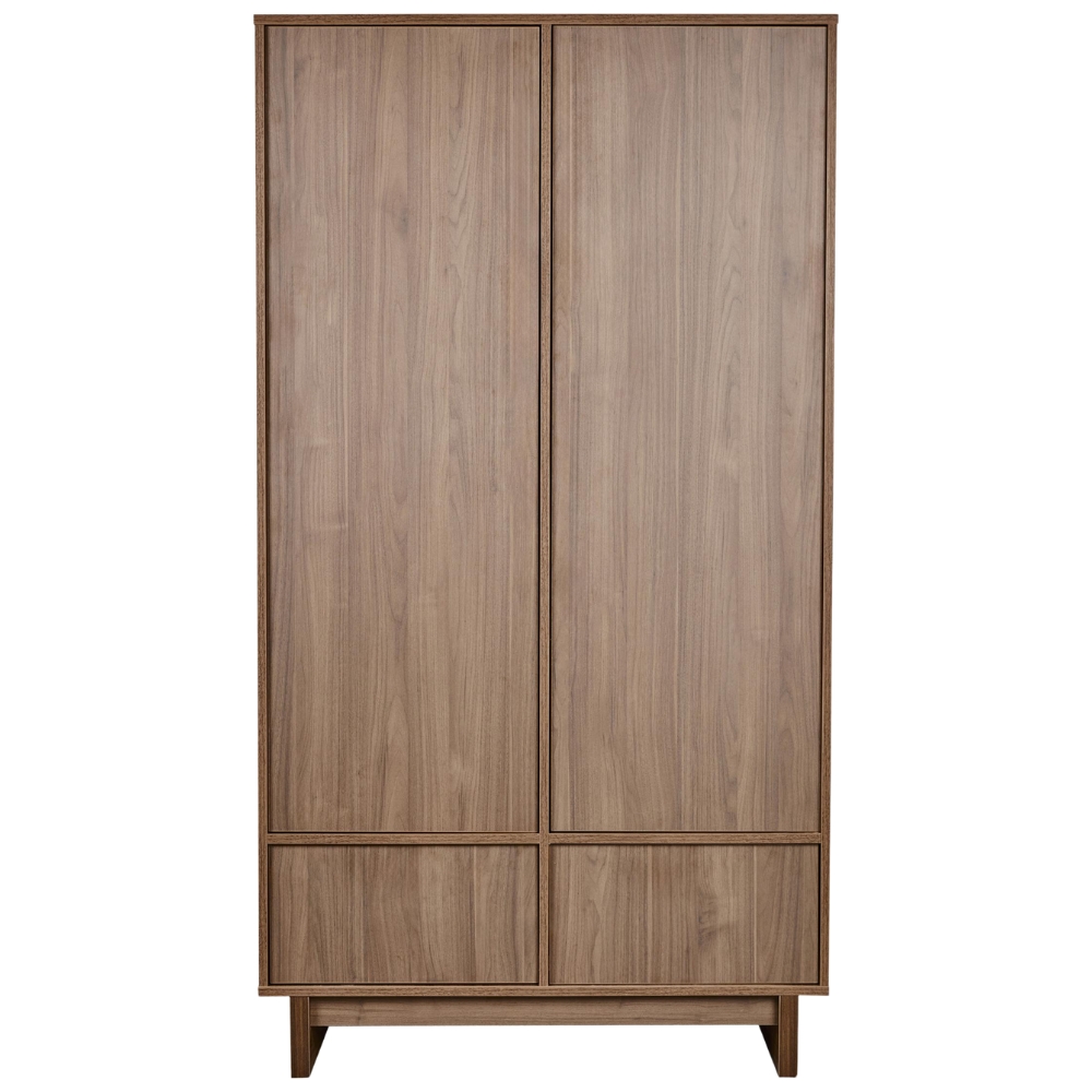 Hnědá dětská šatní skříň Quax Kyo