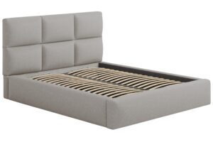 Windsor & Co Béžová dvoulůžková postel Libera 160 x 200 cm s úložným prostorem