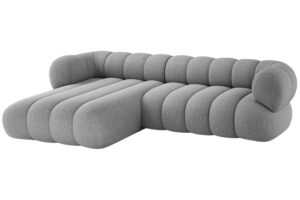 Cosmopolitan Design Šedá rohová pohovka Koge 270 cm