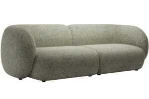 Micadoni Zelená čtyřmístná pohovka Kate 243 cm