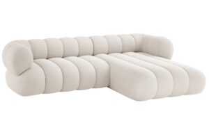 Cosmopolitan Design Světle béžová rohová pohovka Koge 270 cm