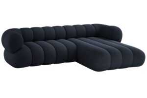 Cosmopolitan Design Tmavě modrá rohová pohovka Koge 270 cm